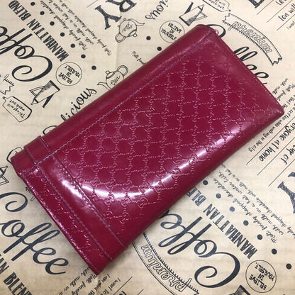 Gucci Wallet Nice Micro Guccissima Patent — view 3
