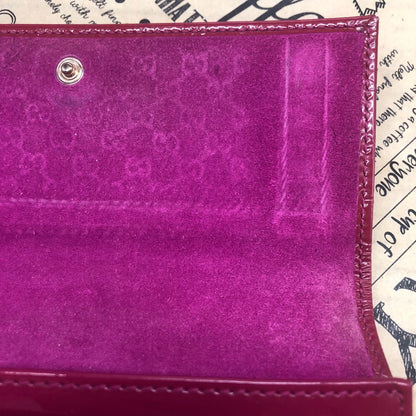 Gucci Wallet Nice Micro Guccissima Patent — view 6