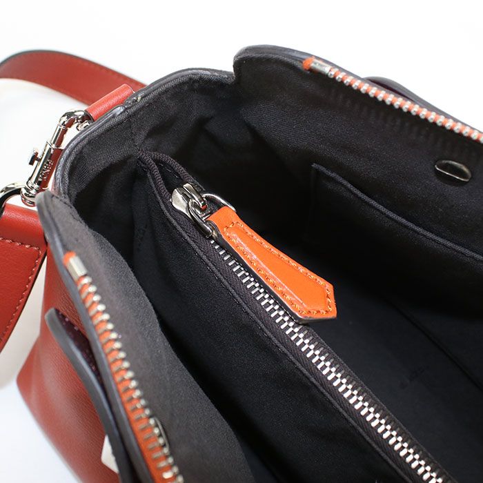 Fendi 2-Way by the Way Handbag Leather