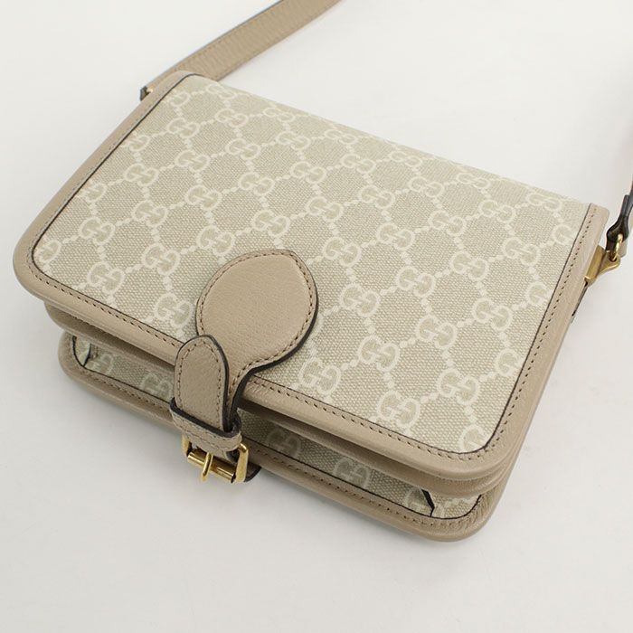 Gucci Shoulder Bag GG Supreme Crossbody Leather