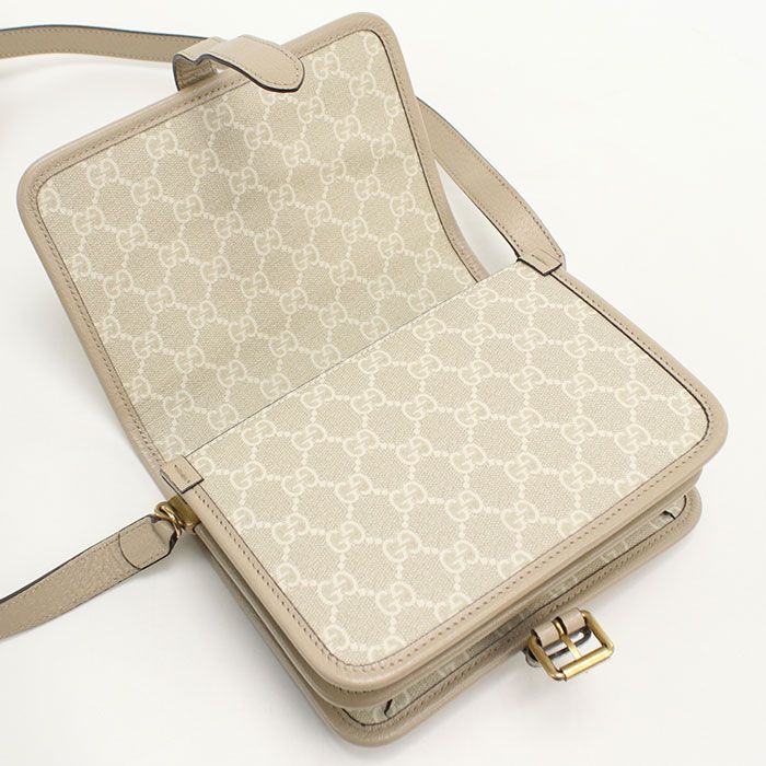Gucci Shoulder Bag GG Supreme Crossbody Leather