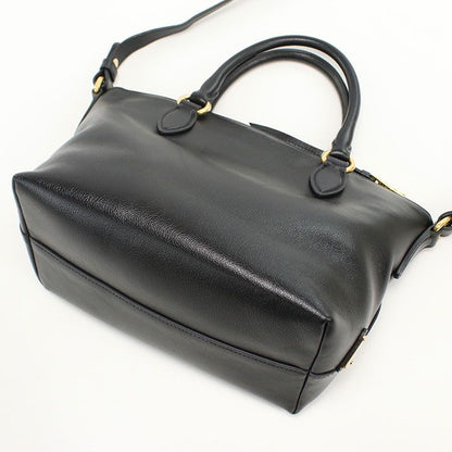 Prada 2-Way Handbag Leather