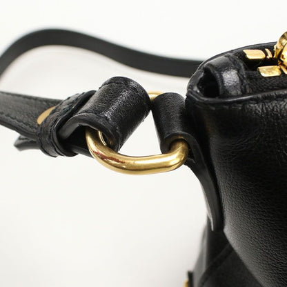 Prada 2-Way Handbag Leather
