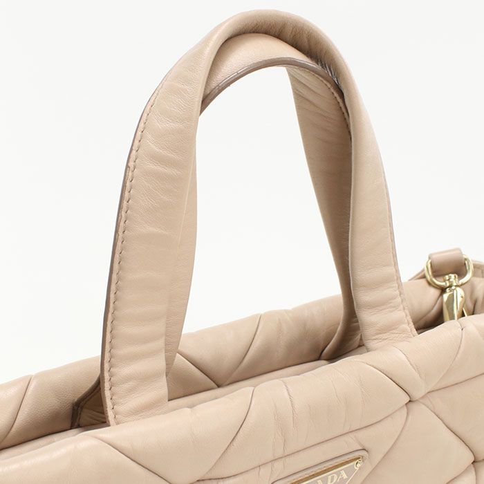 Prada 2-Way Tote Leather
