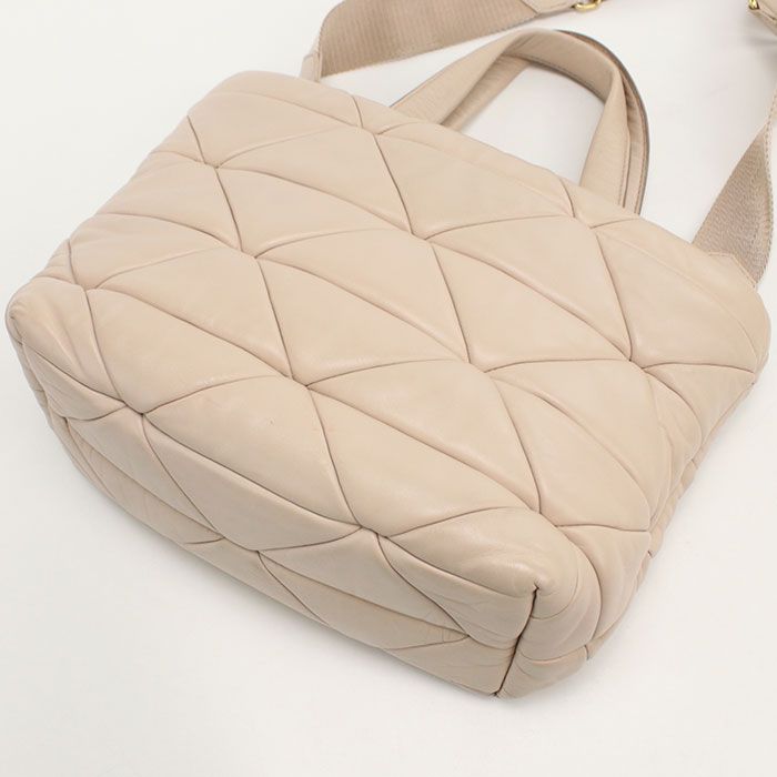 Prada 2-Way Tote Leather