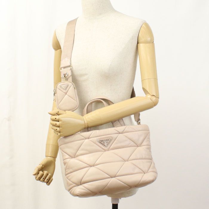Prada 2-Way Tote Leather