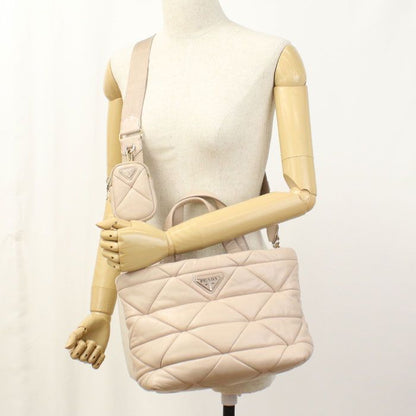Prada 2-Way Tote Leather