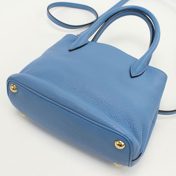 Prada 2-Way Handbag Leather