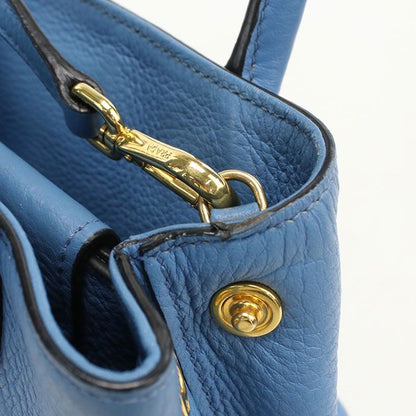Prada 2-Way Handbag Leather