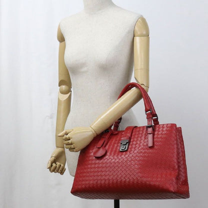 Bottega Veneta Roman Intrecciato Tote Leather