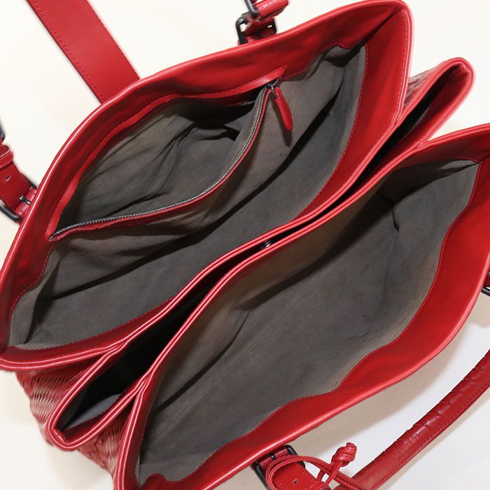 Bottega Veneta Roman Intrecciato Tote Leather