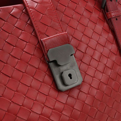 Bottega Veneta Roman Intrecciato Tote Leather