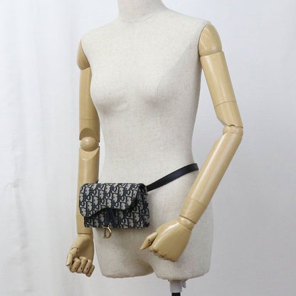Dior Belt Pouch Saddle Bag Jacquard