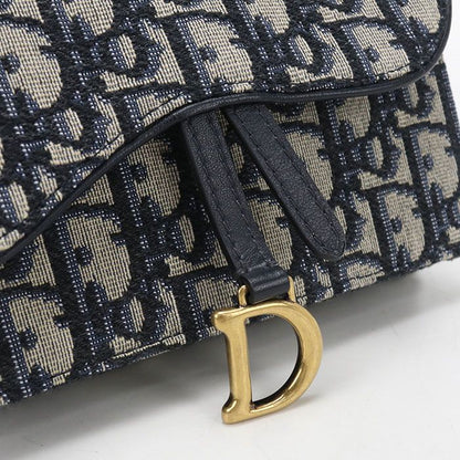Dior Belt Pouch Saddle Bag Jacquard