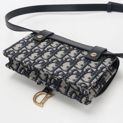 Dior Belt Pouch Saddle Bag Jacquard