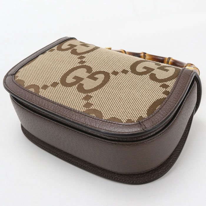 Gucci Small Bag 2-Way Handbag Canvas