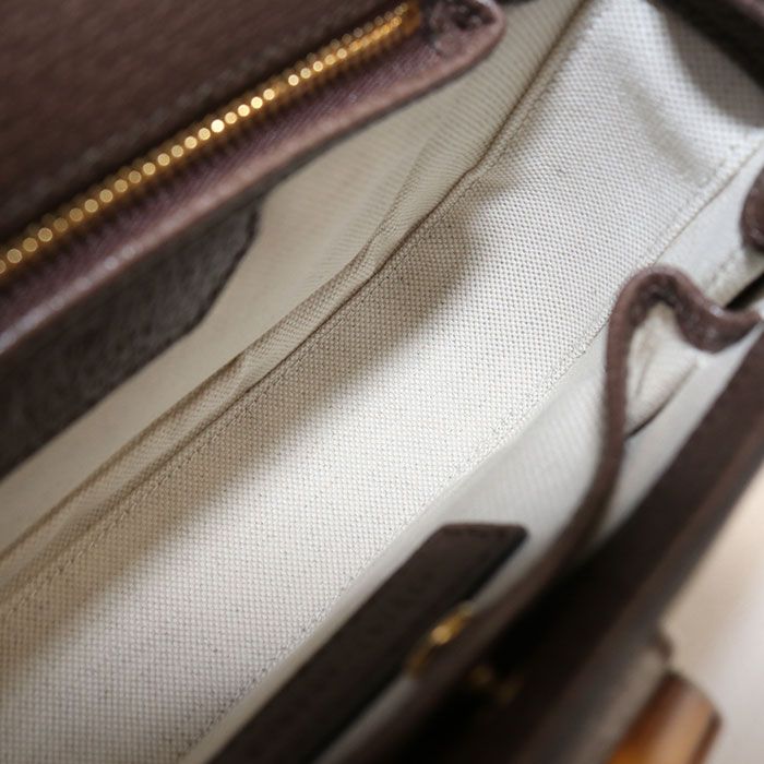 Gucci Small Bag 2-Way Handbag Canvas