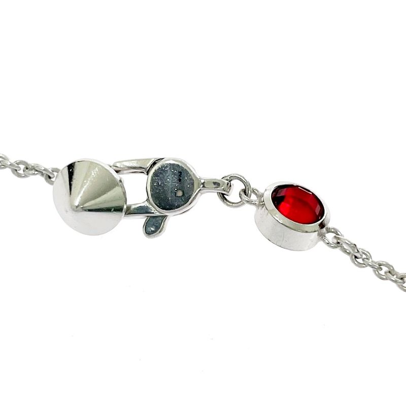 Gucci Silver Heart Necklace 925 Sterling Engraved