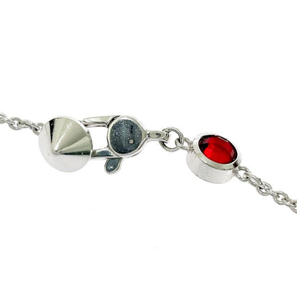 Gucci Silver Heart Necklace 925 Sterling Engraved