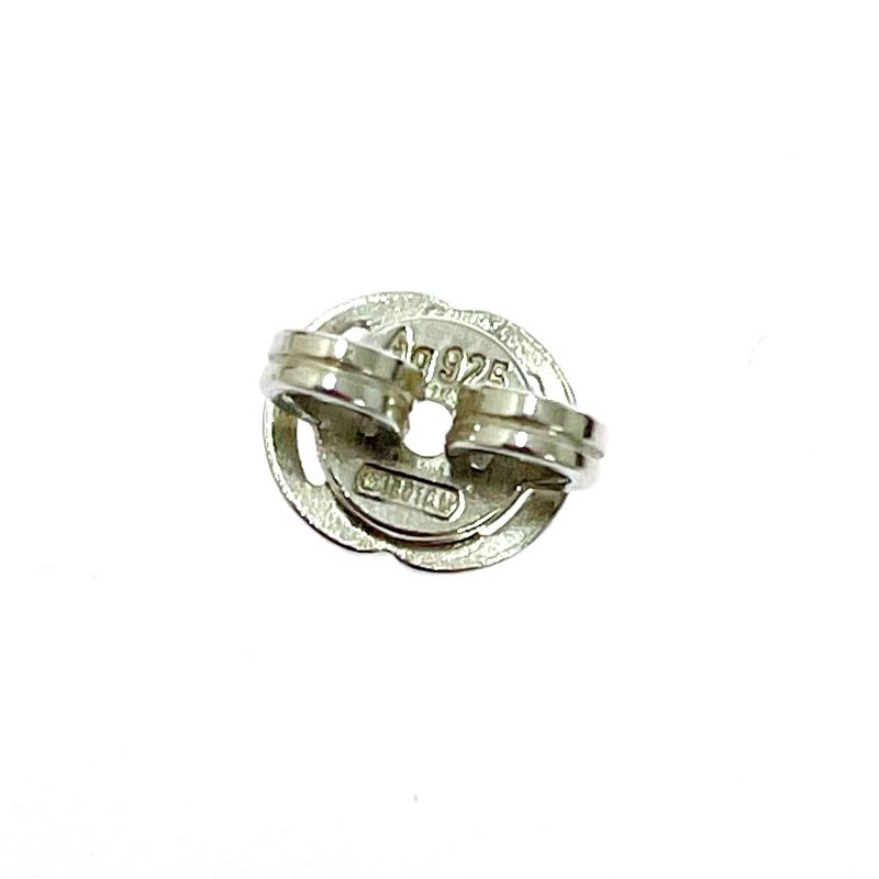 Gucci Silver Interlocking Square Earrings 925 Engraved