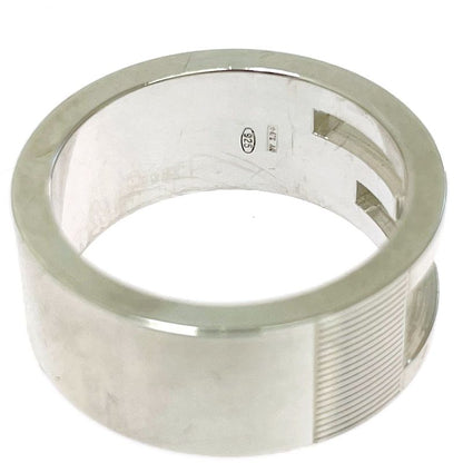 Gucci Silver Logo Ring 925 Engraved