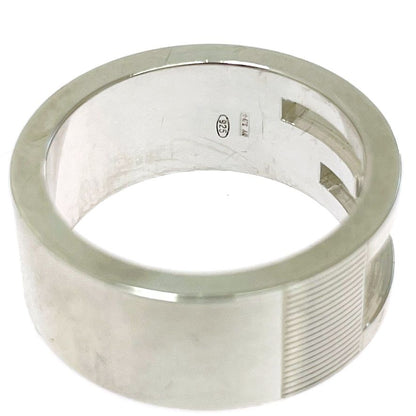 Gucci Silver Logo Ring 925 Engraved