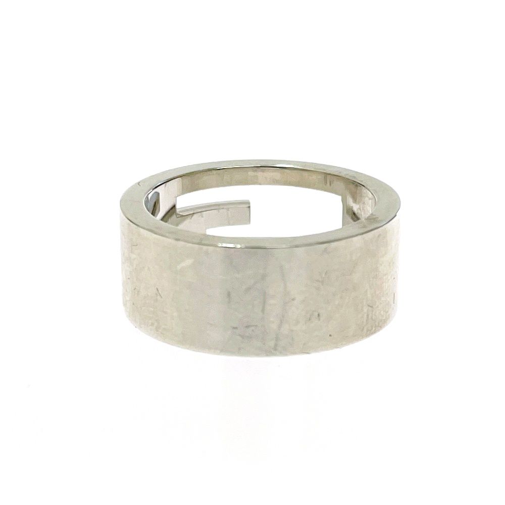 Gucci Silver Logo Ring 925 Engraved
