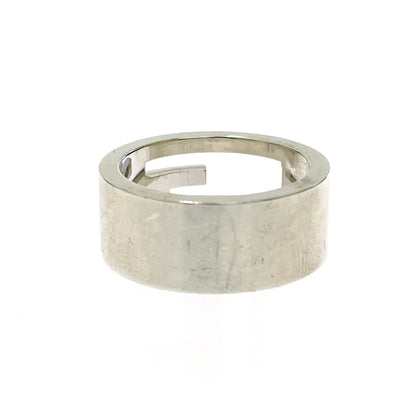 Gucci Silver Logo Ring 925 Engraved