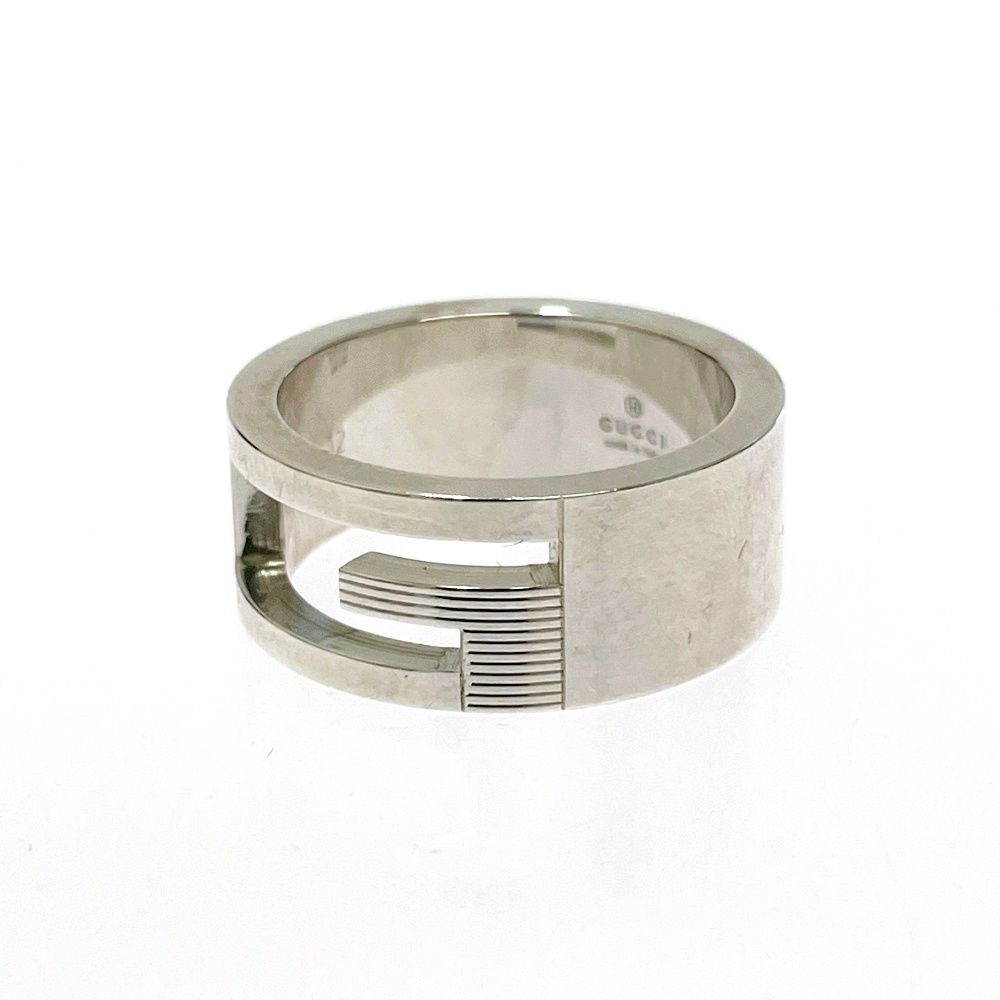 Gucci Silver Logo Ring 925 Engraved