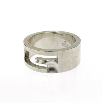 Gucci Silver Logo Ring 925 Engraved