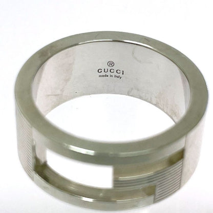 Gucci Silver Logo Ring 925 Engraved