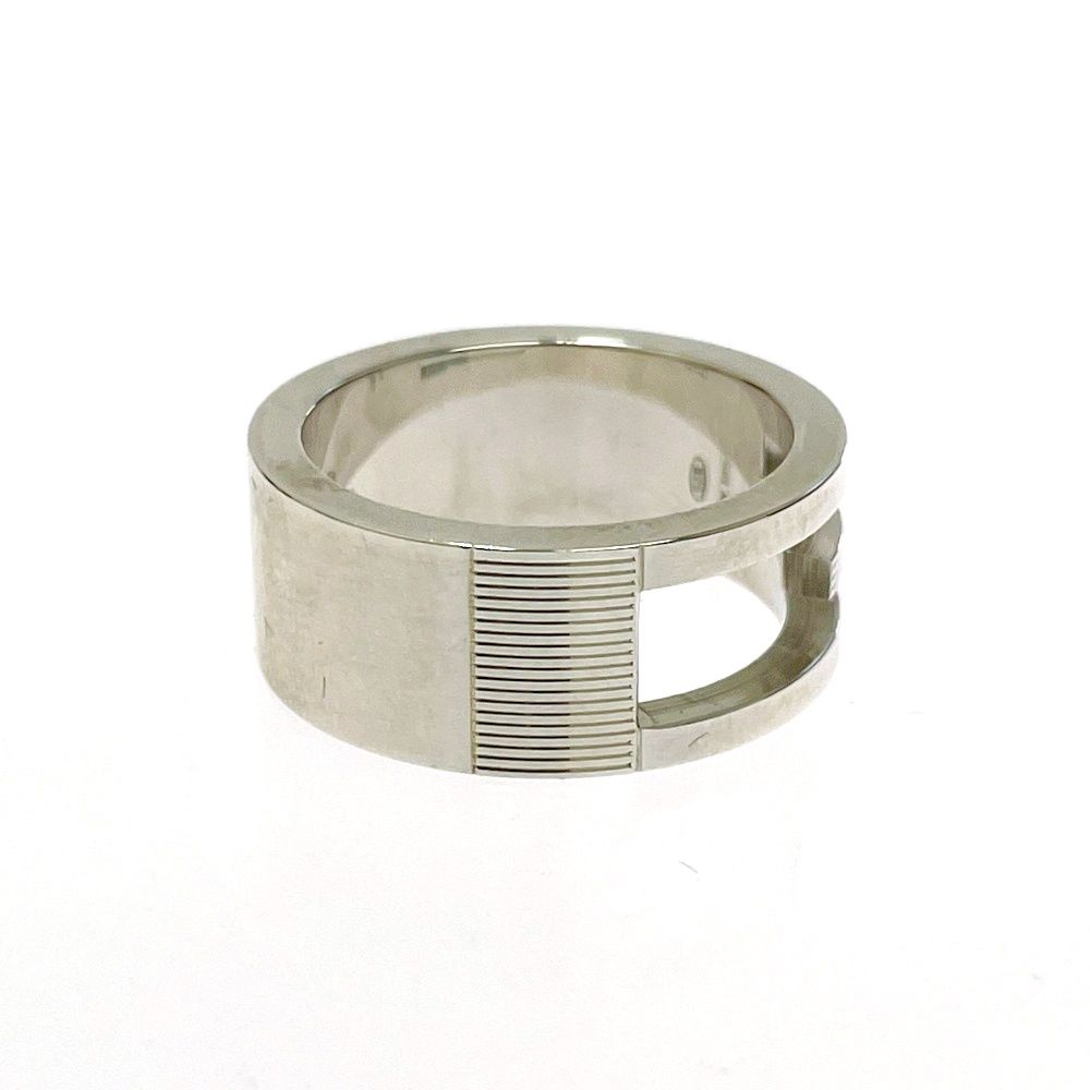 Gucci Silver Logo Ring 925 Engraved