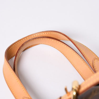 Louis Vuitton Palermo PM Handbag Monogram Leather Gold — view 7