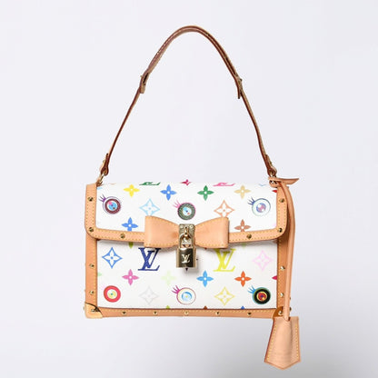 Louis Vuitton Handbag I Love Monogram PM Pochette I Miss You Takashi Murakami