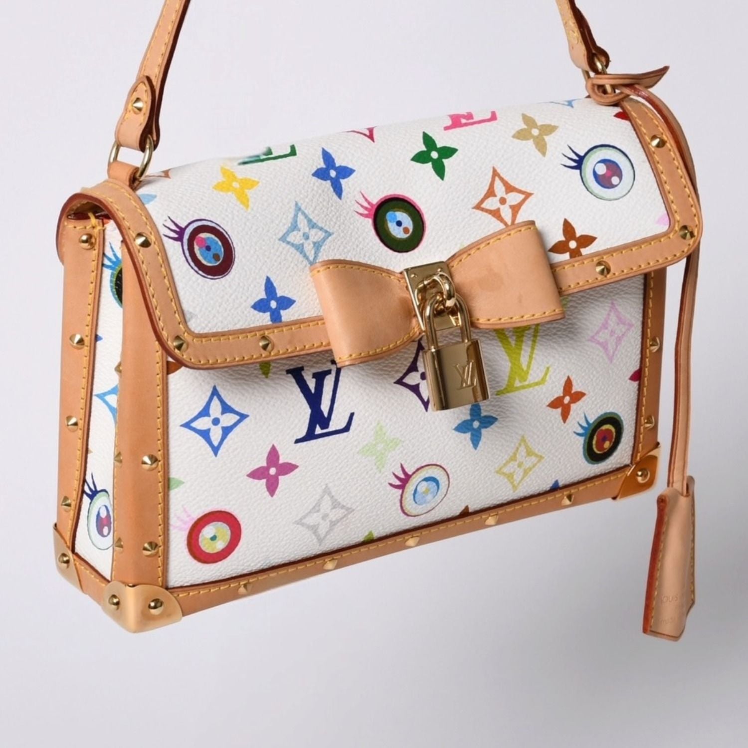 Louis Vuitton Handbag I Love Monogram PM Pochette I Miss You Takashi Murakami — view 3