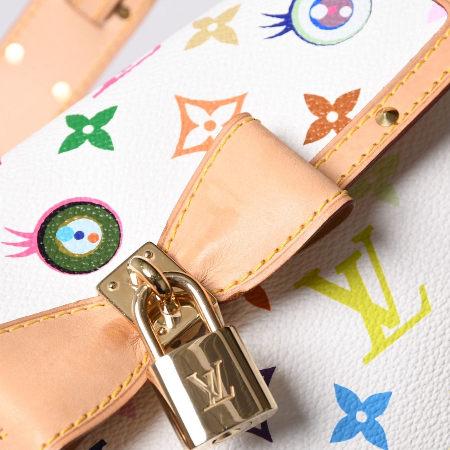 Louis Vuitton Handbag I Love Monogram PM Pochette I Miss You Takashi Murakami — view 5