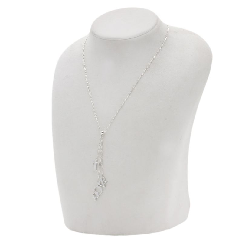 Tiffany & Co T& Logo Necklace