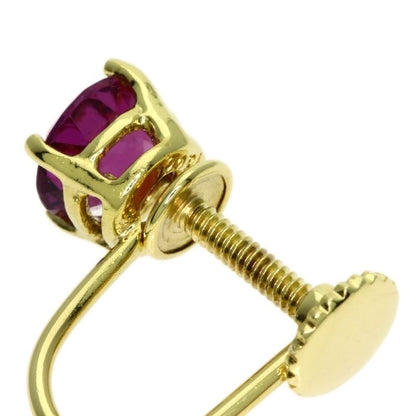 Tiffany & Co Garnet Earrings 18k Yellow Gold