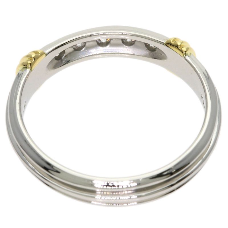 Dior Diamond Combination Ring 18k Yellow Gold