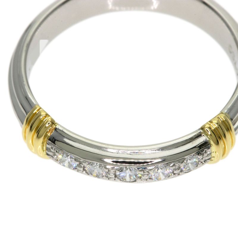 Dior Diamond Combination Ring 18k Yellow Gold