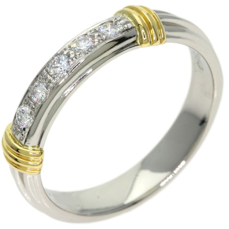 Dior Diamond Combination Ring 18k Yellow Gold