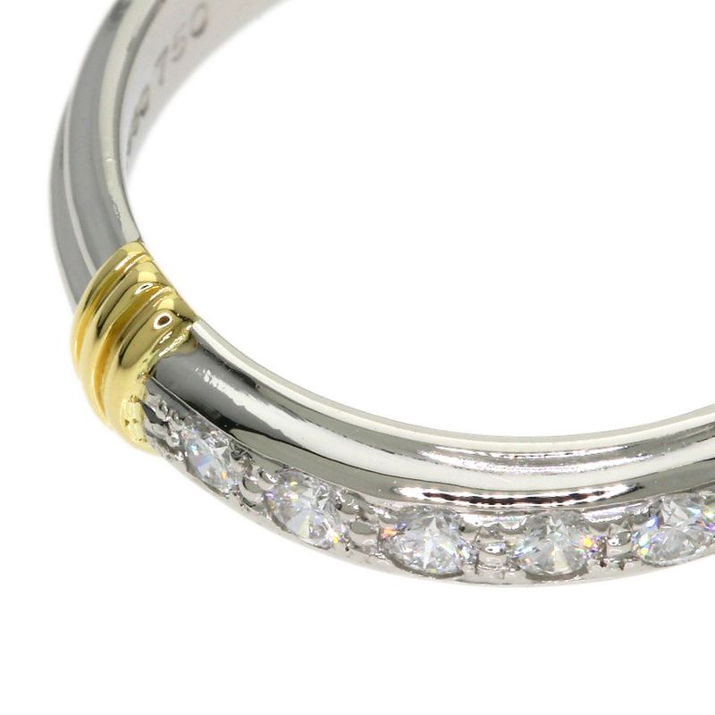 Dior Diamond Combination Ring 18k Yellow Gold