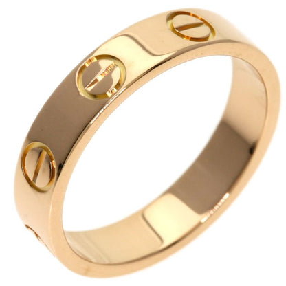 Cartier Mini Love Ring 46 18k Pink Gold