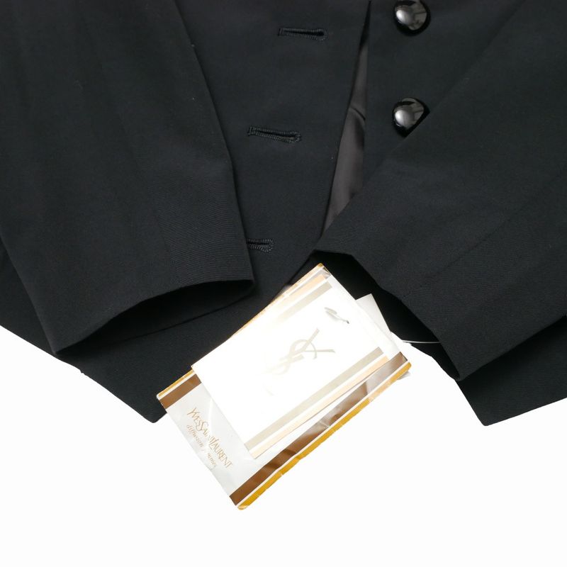 Saint Laurent Yves Vintage Collarless Jacket