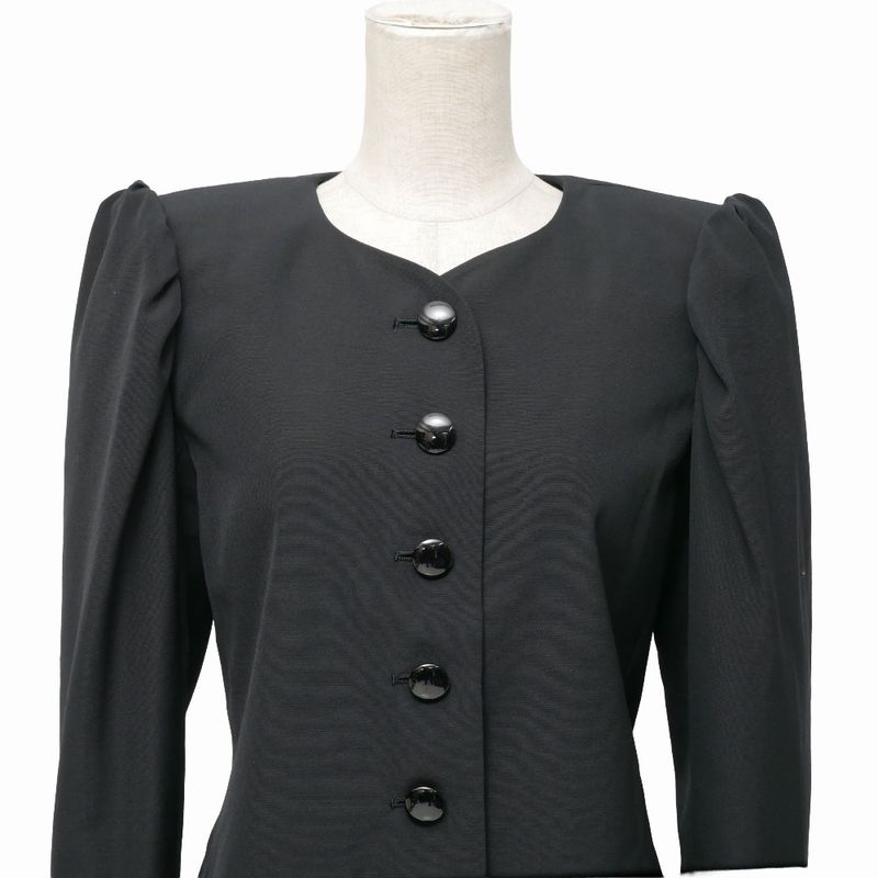 Saint Laurent Yves Vintage Collarless Jacket