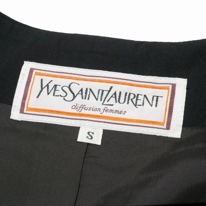 Saint Laurent Yves Vintage Collarless Jacket