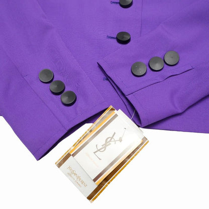 Saint Laurent Yves Vintage Collarless Jacket