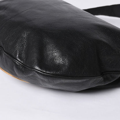 Gucci Bag Double G GG Logo Leather Black Gold — view 7