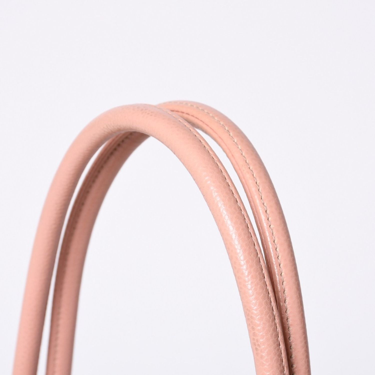 Chanel Reissue Tote Handbag CC Logo Caviar Leather Pink — view 4