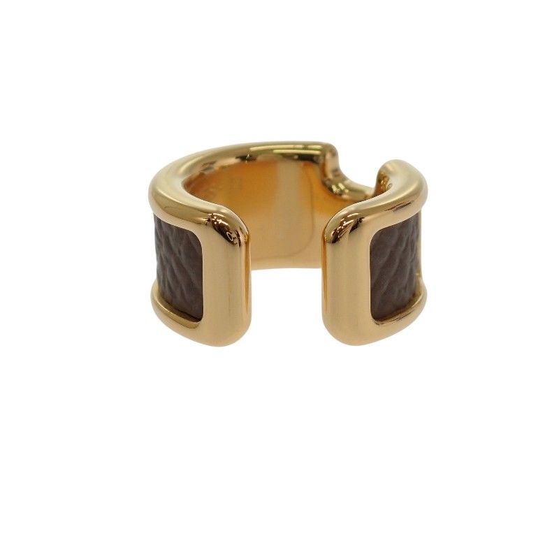 Hermes Olympe PM for Earrings Veau Epsom Etoupe Gold